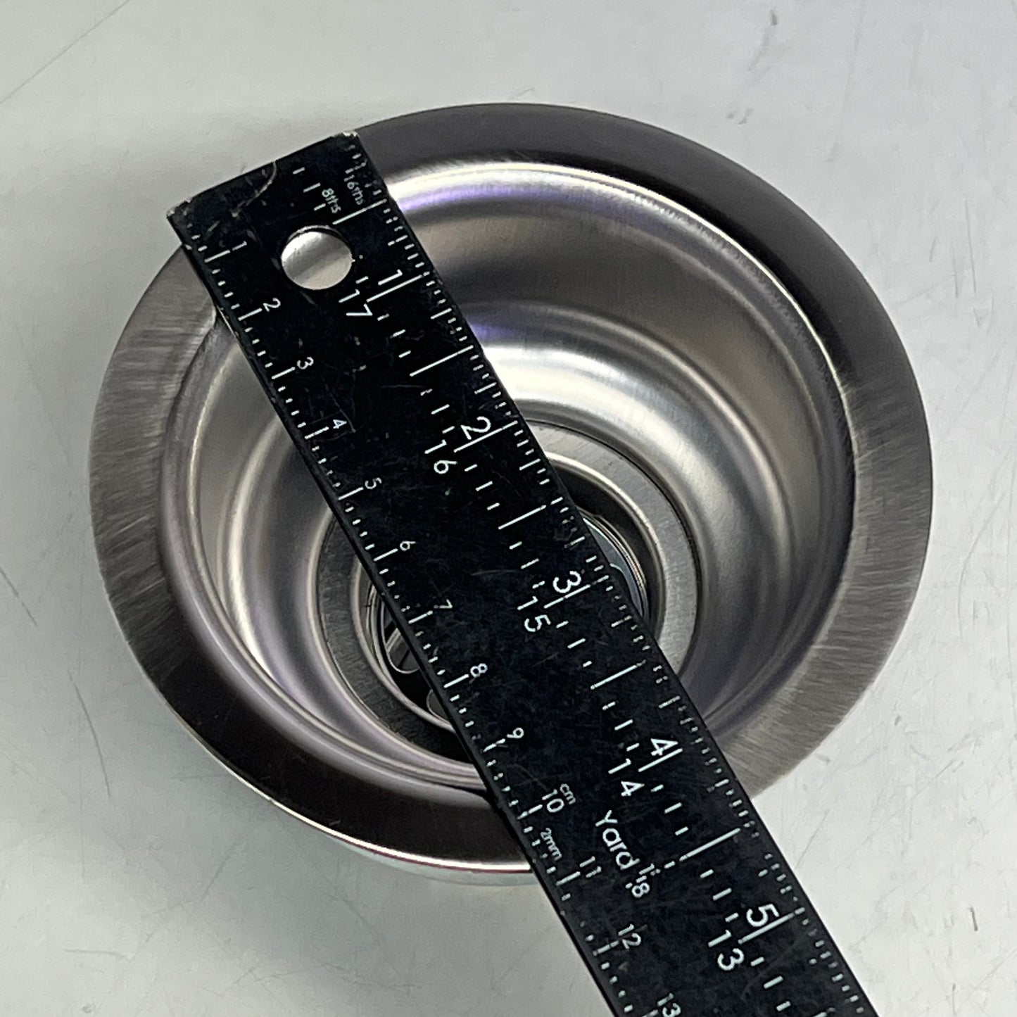 ZA@ DEARBORN (2 PACK) Deep Locking Cup Sink Basket Strainer For Deep Cast Iron Sinks NO. 18 Chrome 7011232 C