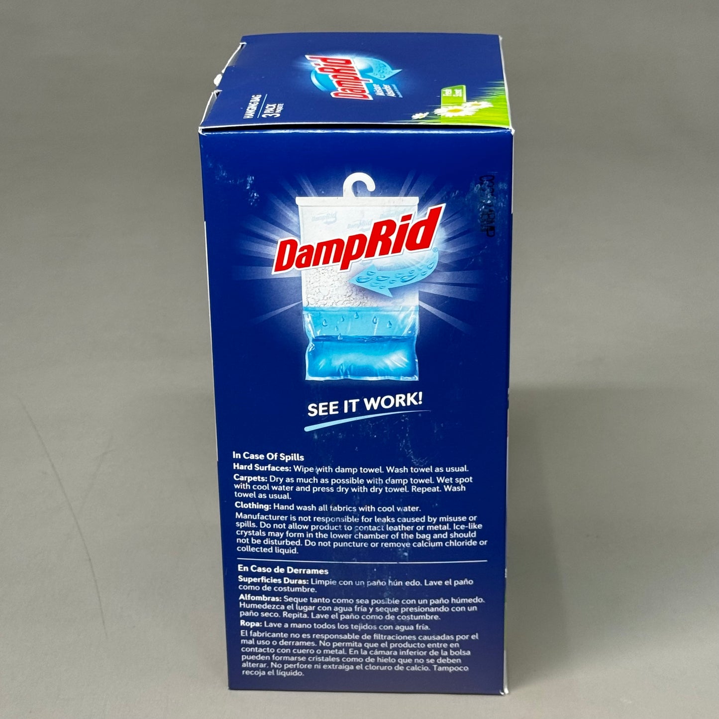 DAMPRID (2 BOXES, 6 BAGS TOTAL) Fresh Scent Moisture Absorber 15.4 oz S3345MM