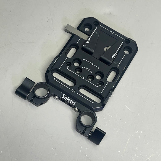 SELENS V-Mount Battery Plate Quick Lock & Release W/ Various Mounting 78 SEO8-60