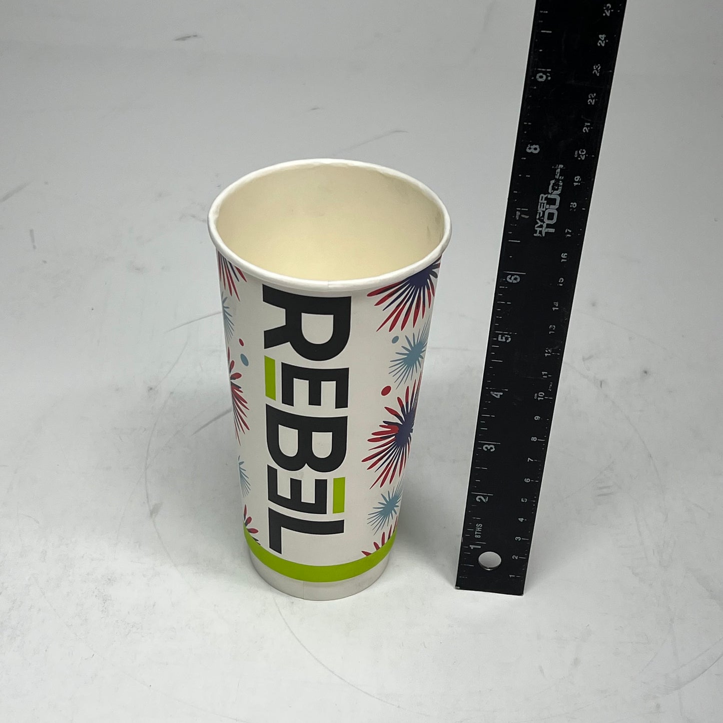 ZA@ SURGE SUPPLY CO  (500 PACK) Paper Usa 250 Anniversary 4th Of July Cups Medium | Red/White/Blue/Green HC-20S-DW-RBCL