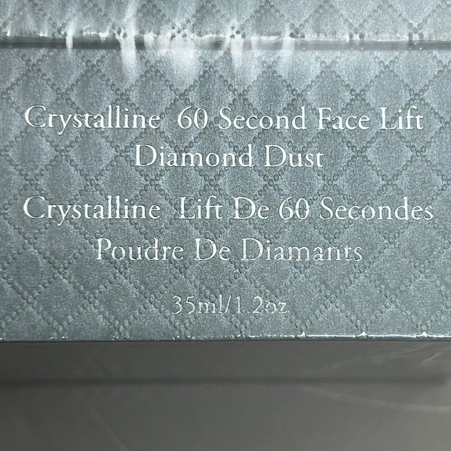 ZA@ L'CORE Crystalline 60 Second Face Lift 1.2 oz BB 07/2024 Retail $1200