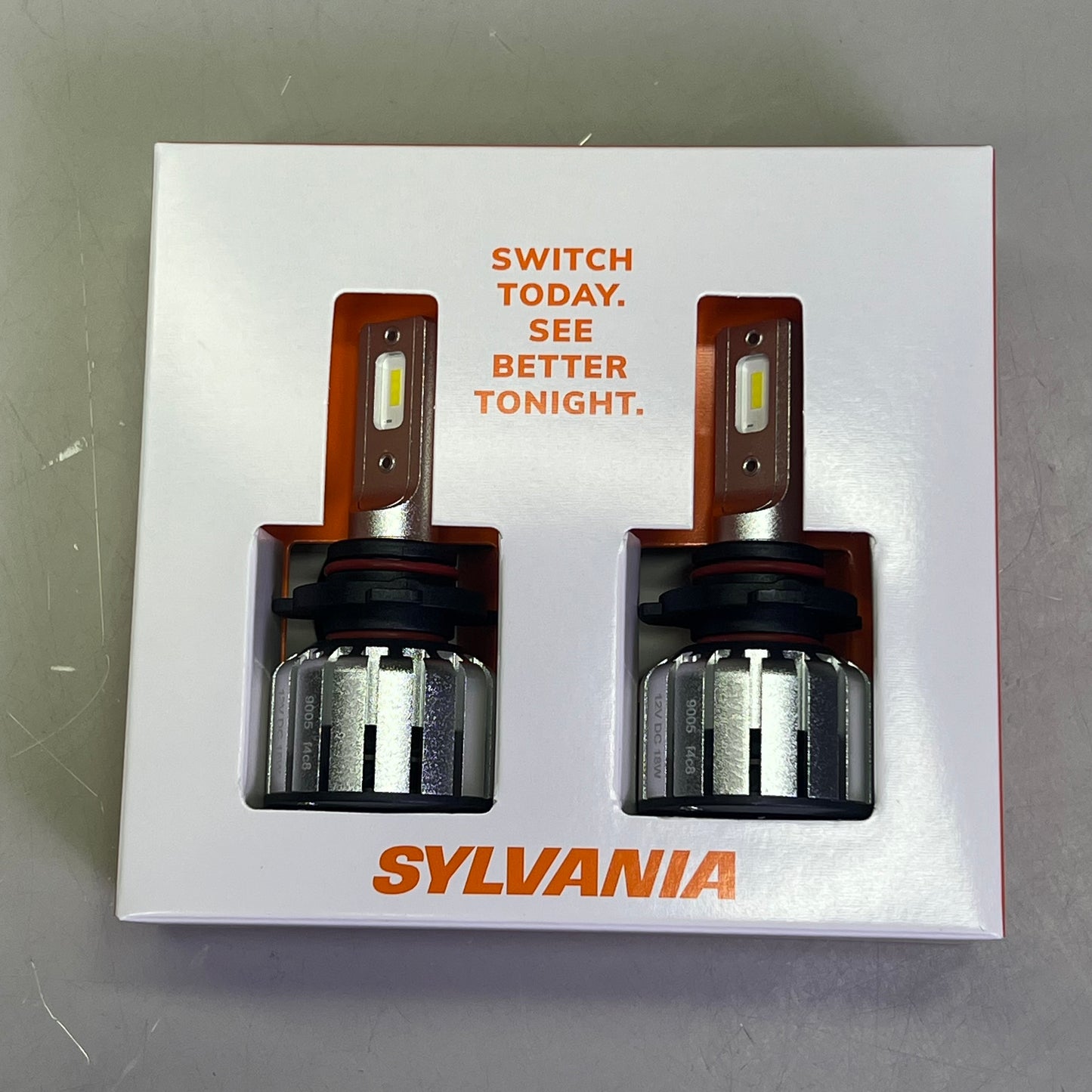 SYLVANIA (2 PACK)LED Fog & Powersports Bulb 12.8V DC 6000K Cool White 9005SL.BX2