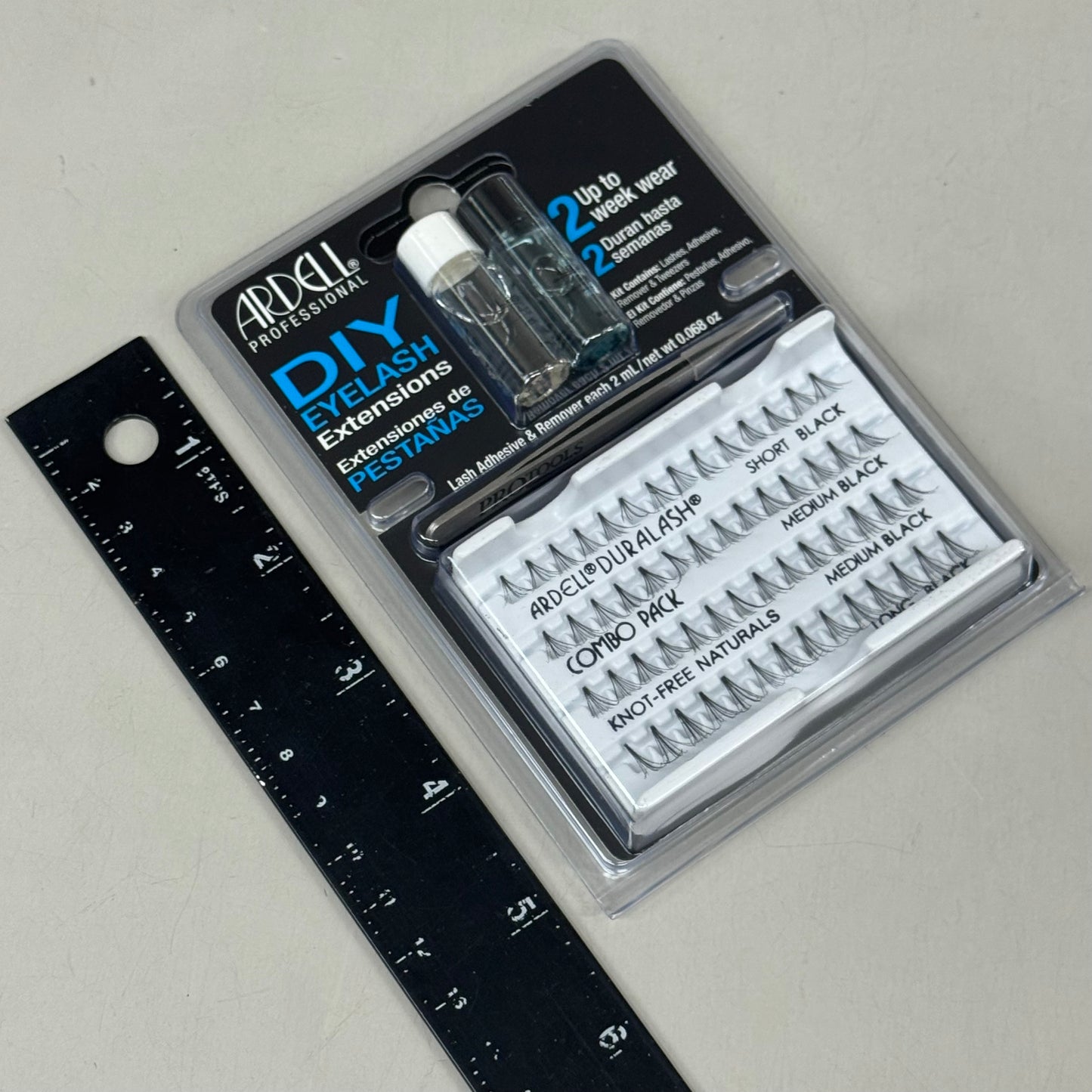 ARDELL (3 PACK) DIY Eyelash Extensions Kit Combo Pack Assorted Black