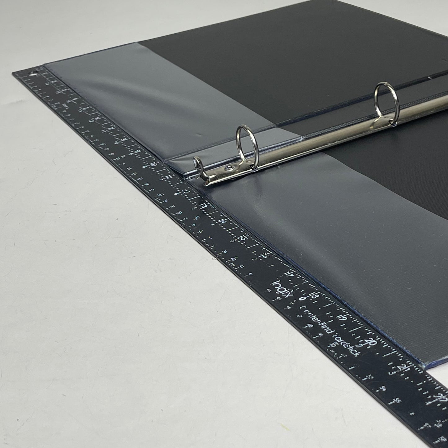 AVERY (12-PACK) Economy Binders 1" Round 3 Ring 11"x 8.5" Non-View Blue 03300