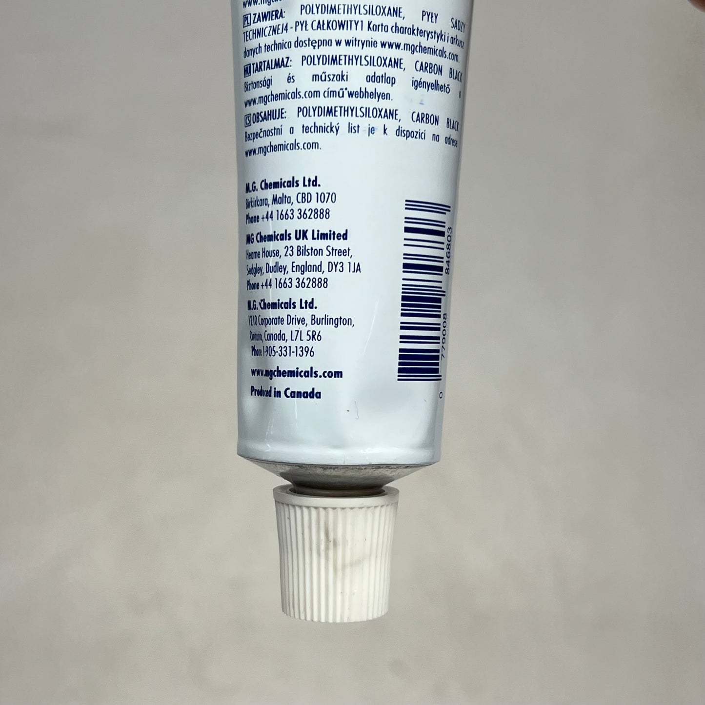 MG CHEMICALS Carbon Conductive Electrical Grease 846 Series 80g Black 846-80G