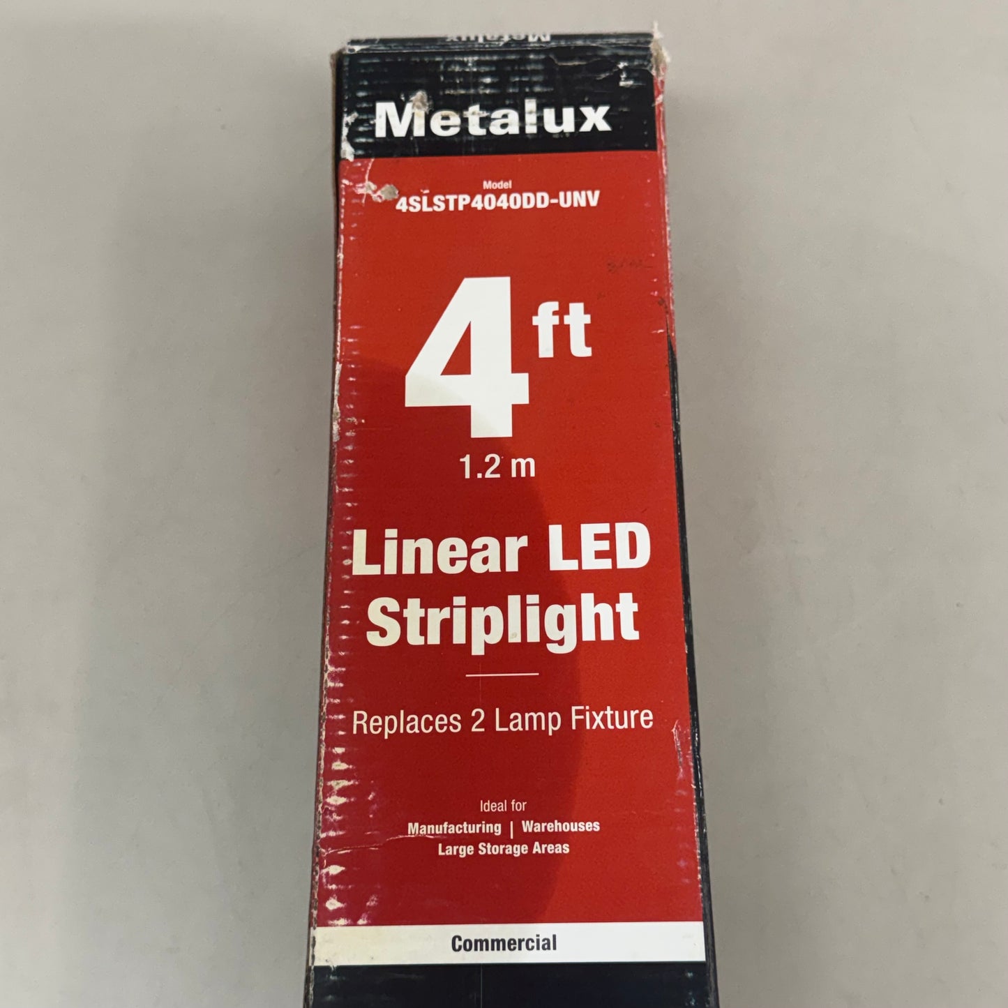 METALUX (1) Slstp Selectable Cct and Lumen Led Striplight 2/4/55l 35/4/5k Unv Dim 4 ft.  4SLSTPSLC-UNV