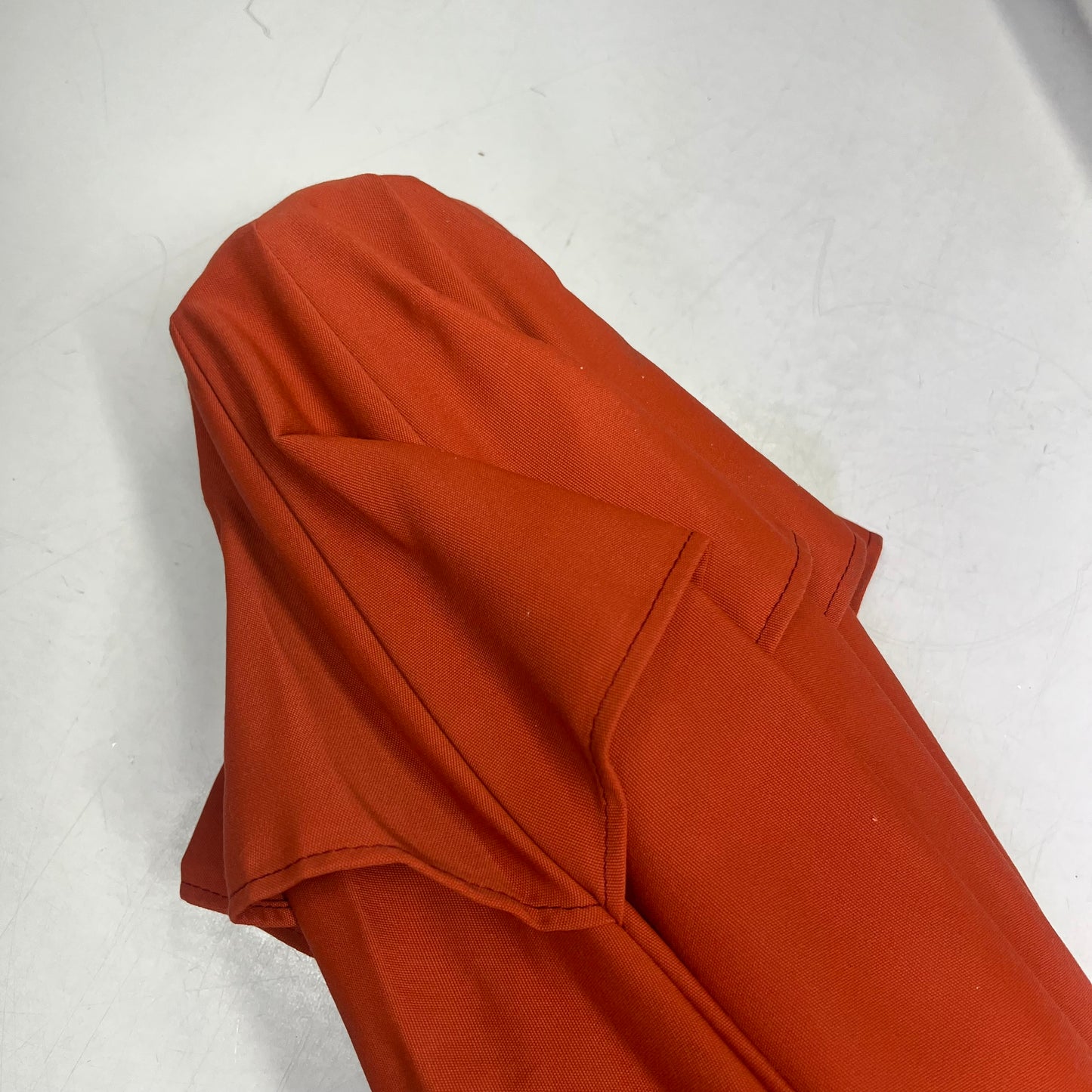 GROSFILLEX Wooden Market Outdoor Umbrella 7' Fits 1-1/2" Holes Terra Cotta