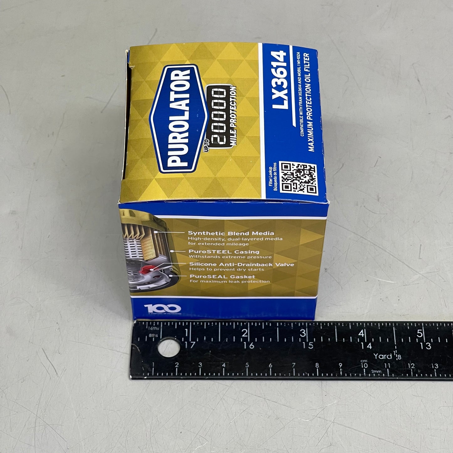 PUROLATOR (6 PACK) Maximum Protection Oil Filter 20000 Miles LX3614