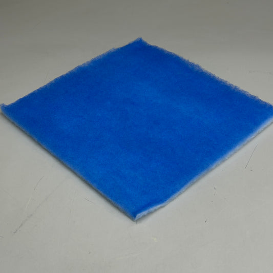 PROSOURCE (40 Pads Per Box) Polyester Air Filter Media Pads 12x12x1 Blue 15065576