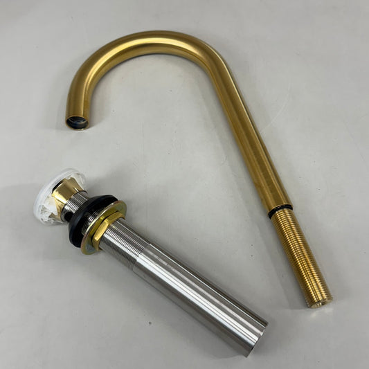 KOHLER Lavatory WS Spout Tube Component Vibrant Brushed Moderne Brass 77967-2MB