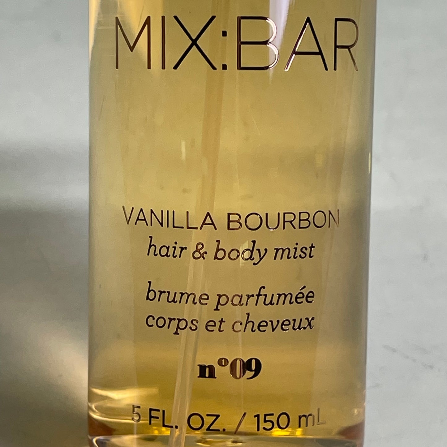 MIX:BAR (2 PACK) Hair & Body Mist Vanilla Bourbon 5 fl oz each Clear 052-05-5093