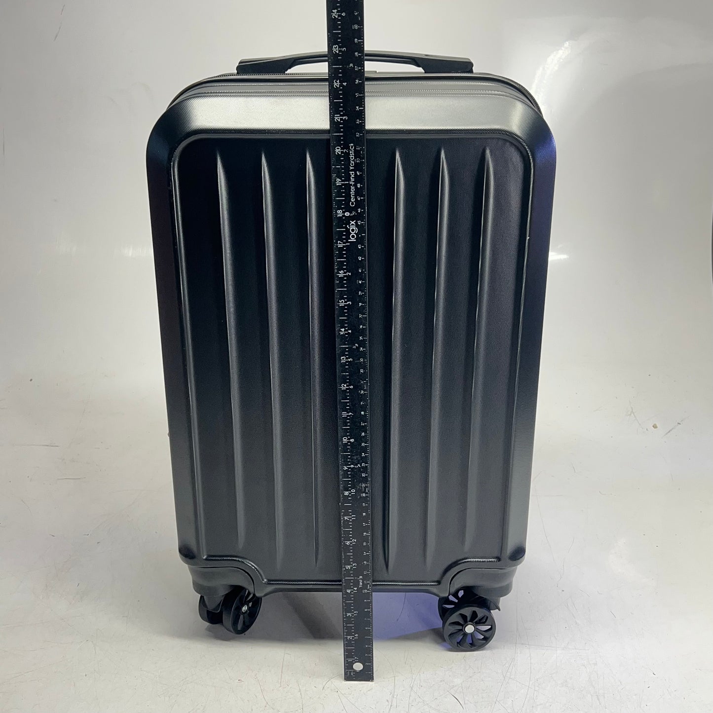 EMPIRE CITY  Rolling Hardshell Carry on Travel Case W/ Lock  20" Black 12890