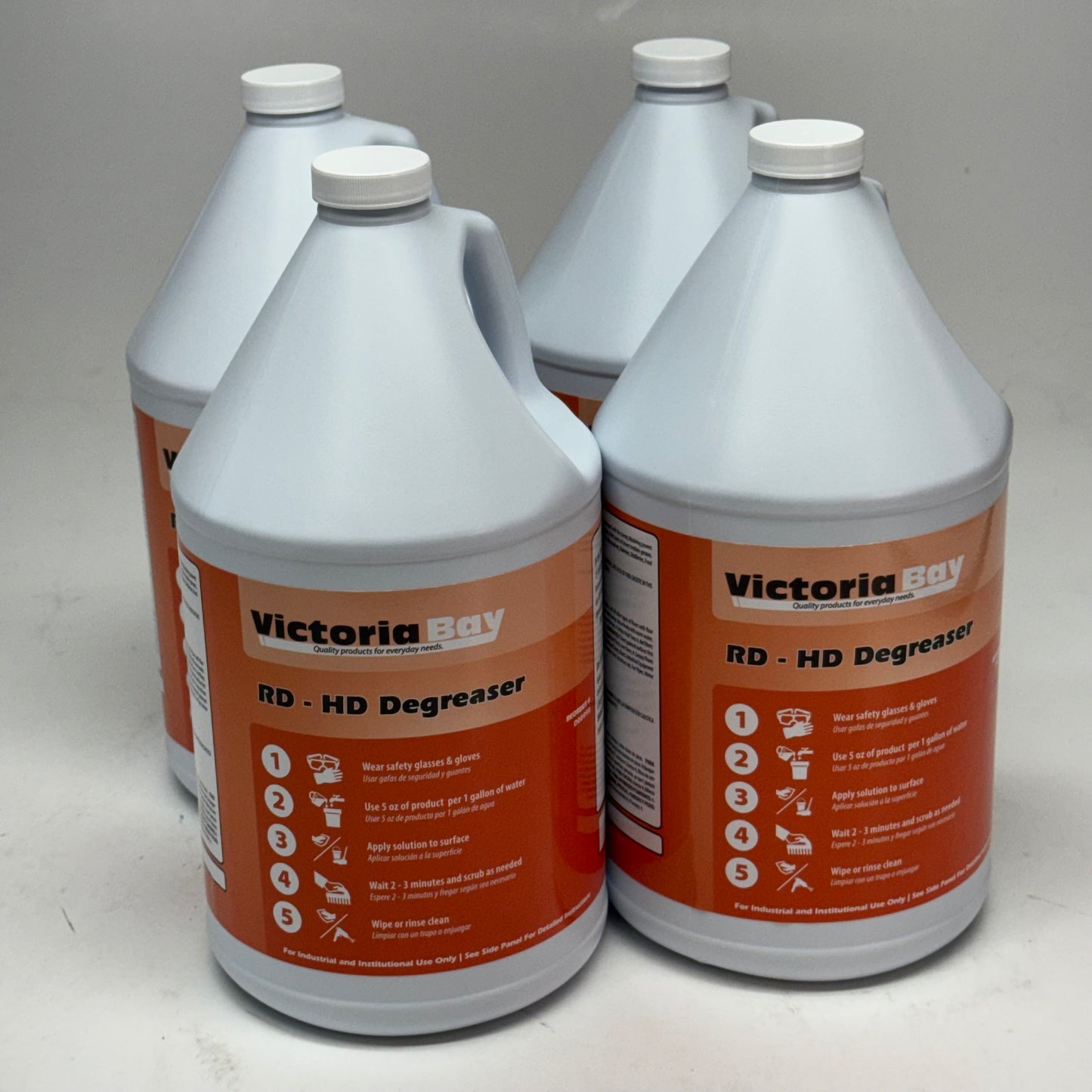VICTORIA BAY (4 PACK) RD-HD Industrial Heavy Duty Degreaser 1 Gal. D00998