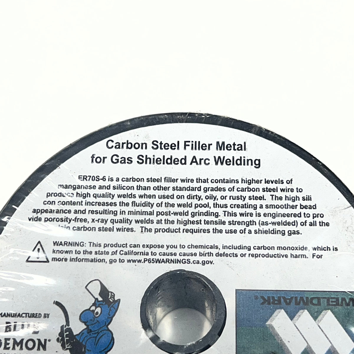 WELDMARK Carbon Steel Filler Metal For Gas Shielded Weld 0.35" Copper WEM 0352