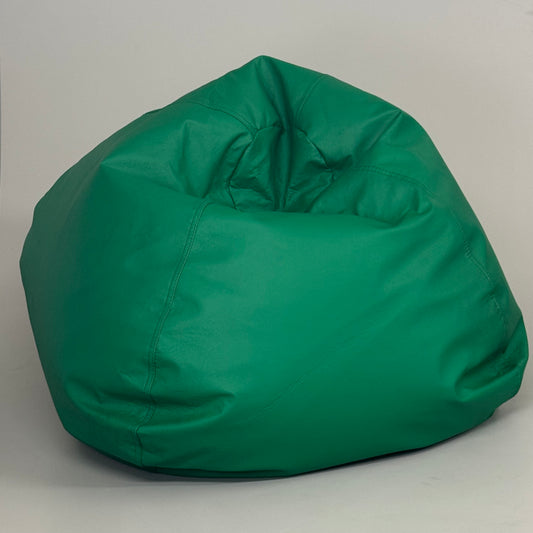 BEAN PRODUCTS Vinyl Bean Bag Chair Marine Grade Waterproof Forest Green LC232SR