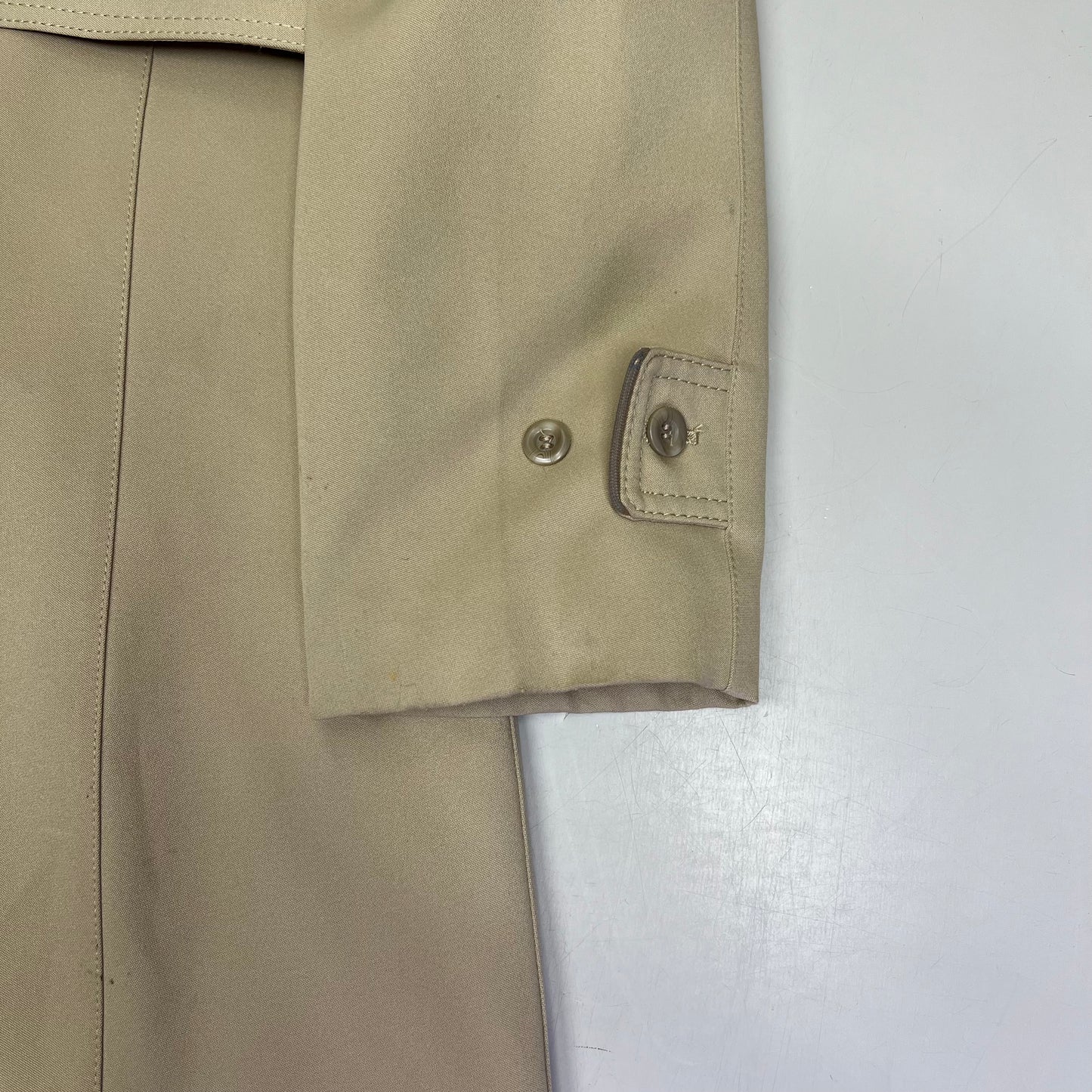 FORECASTER OF BOSTON Zip Out Liner Trench Coat Women's Sz 9/10 Khaki (Used)