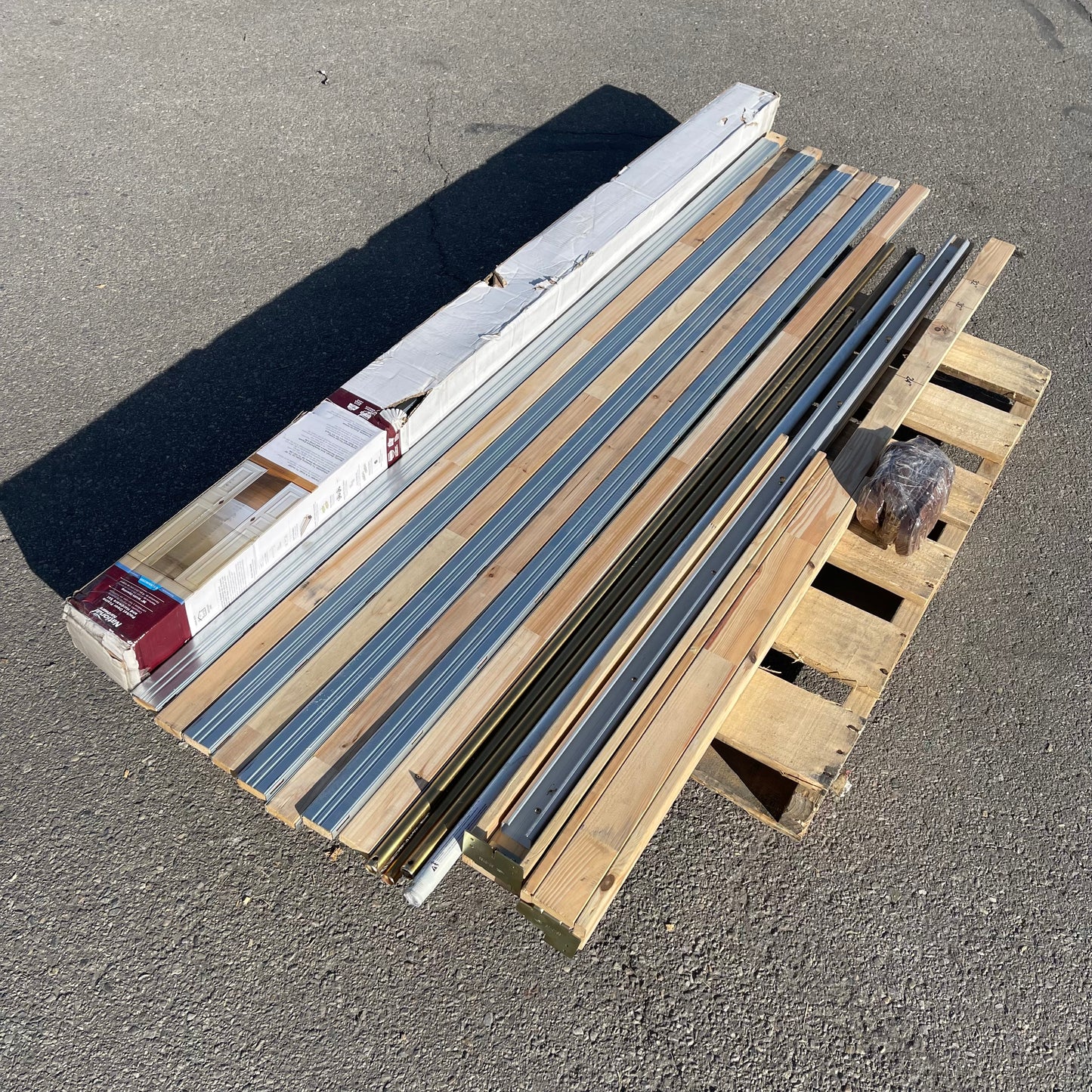ZA@ Pallet of NATIONAL HARDWARE Pocket Sliding Door Parts (AS-IS)