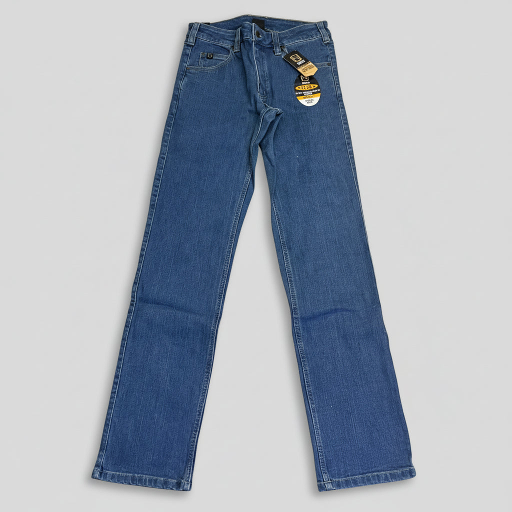 NOBLE OUTFITTERS Flex Denim 5-Pocket Work Pant Men's Sz 38x30 Stonewash 18458