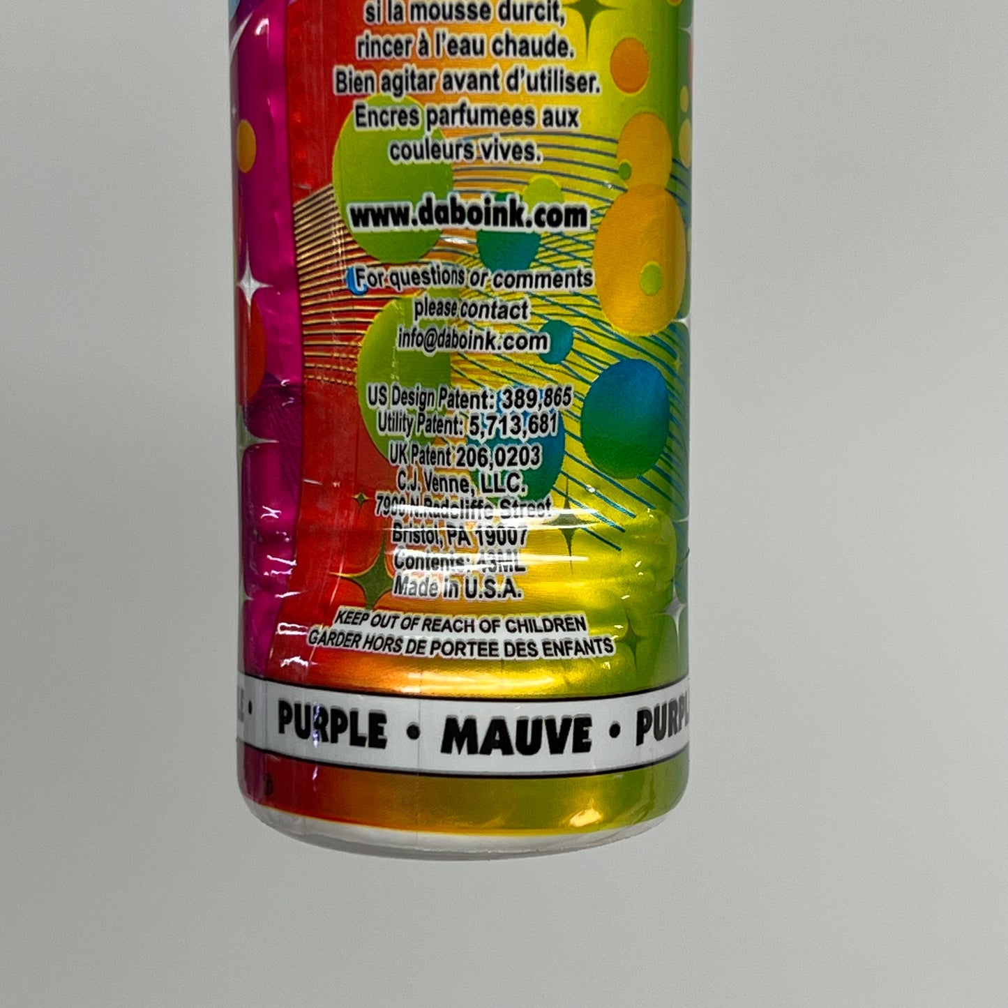 DAB O INK (12 PACK) Sunsational Bingo Marker Bright Ink 43ml/1.4 oz Purple C26