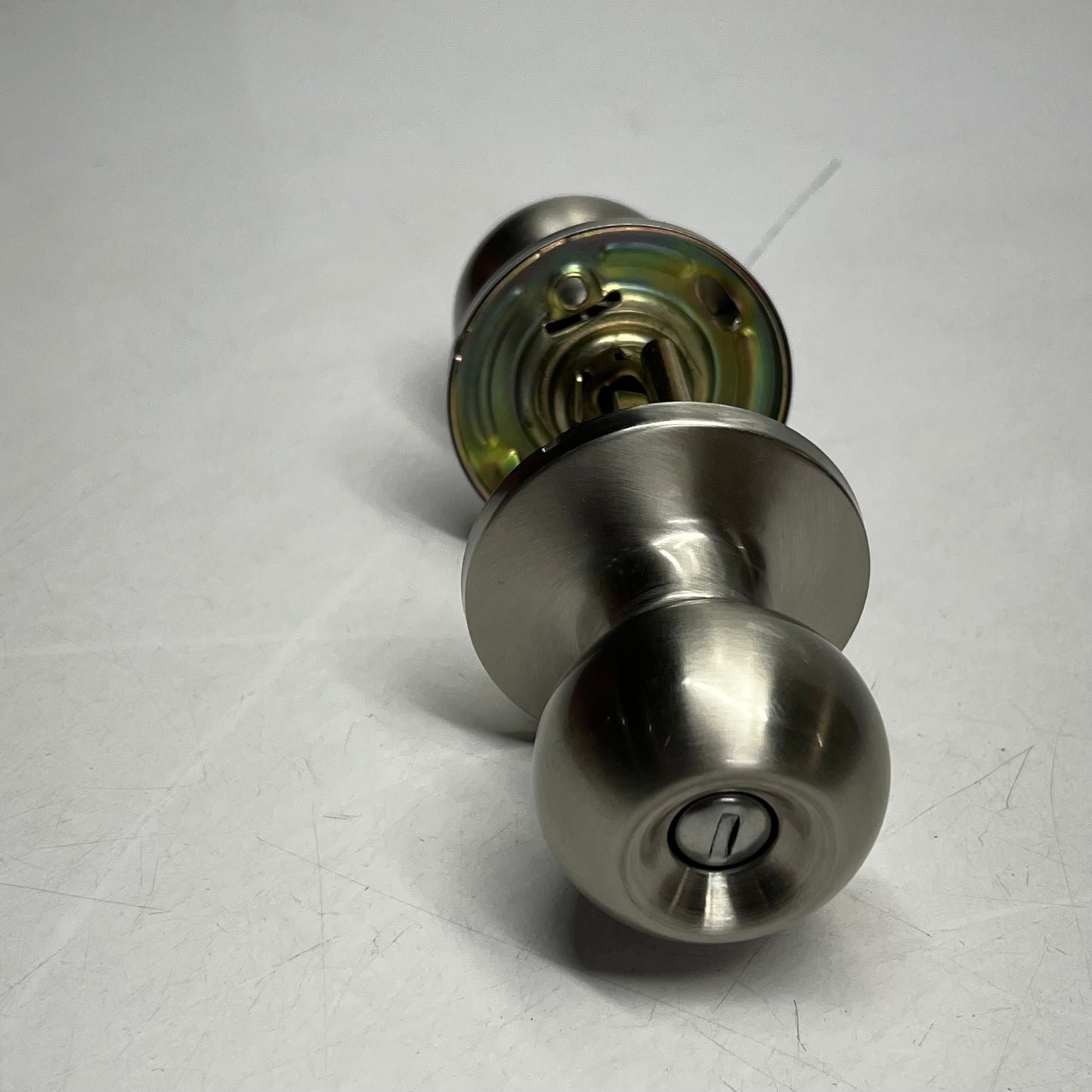 ZA@ KWIKSET Regina Privacy Knobs Satin Nickel SK3000RG-038