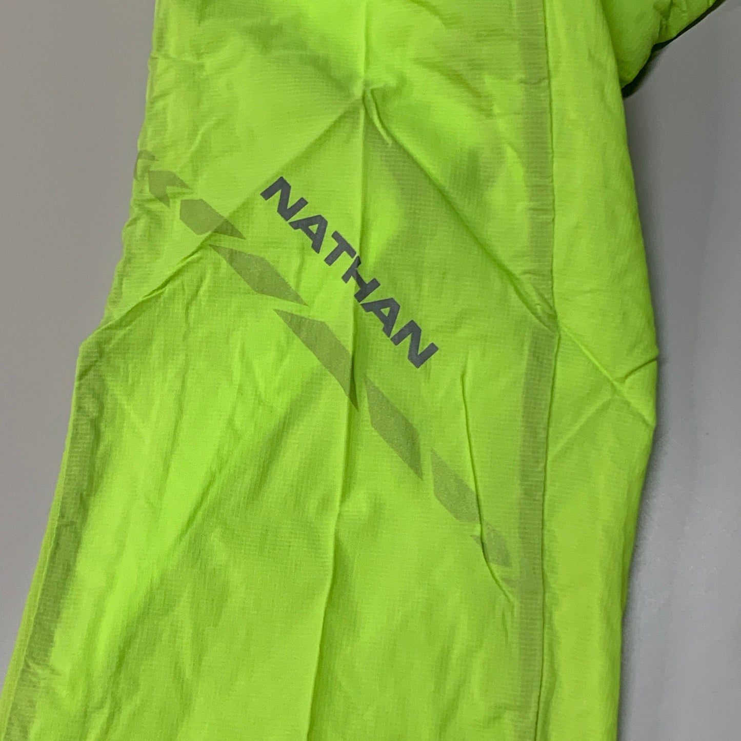 NATHAN Stealth Jacket W/ Hood Women's Acid Lime Size Large NS90060-50061-L