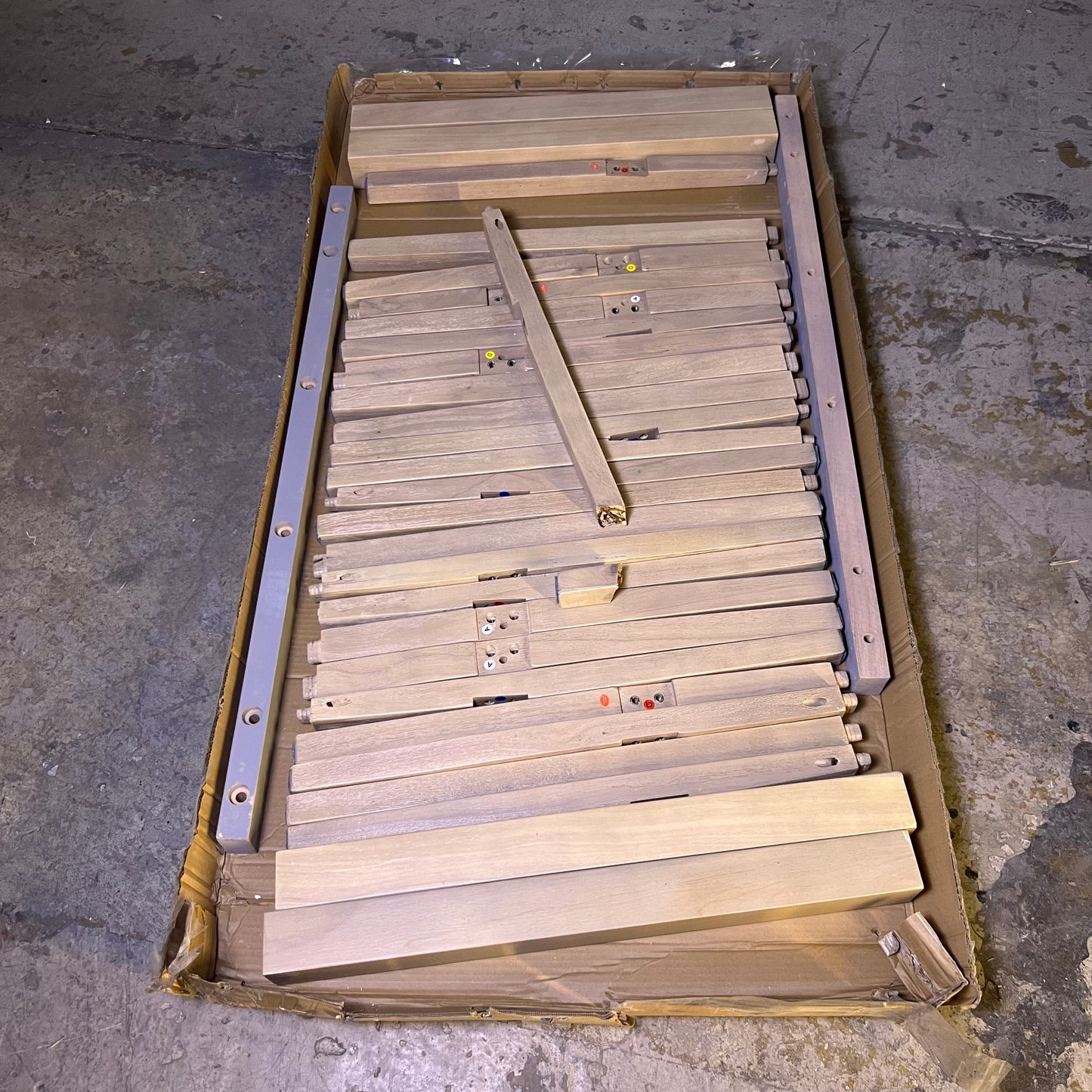 ZA@ Pallet of BOB'S Kitchen Table & Chairs 20071088002, Gray (AS-IS, Some Are Damage)