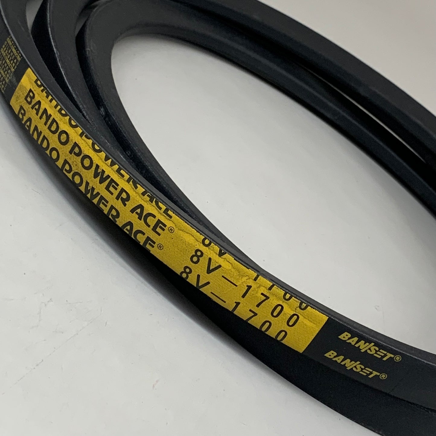 BANDO Wedge V-belt T-Power Ace 1" x 170" Black 8V1700