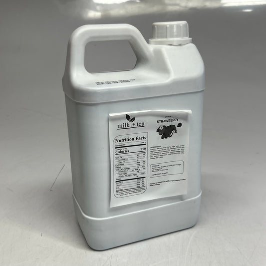 ZA@ Pallet of MILK + TEA Strawberry Tea 5.5Lbs BB 08/25 (AS-IS, Expired)