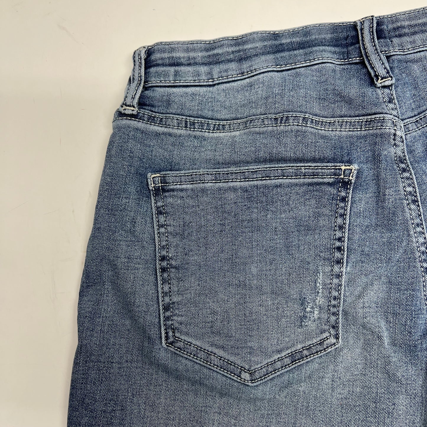 ZA@ SILVER JEANS CO. Alex Boyfriend Short Women's Sz 6/5 Light Wash J5124ECF209