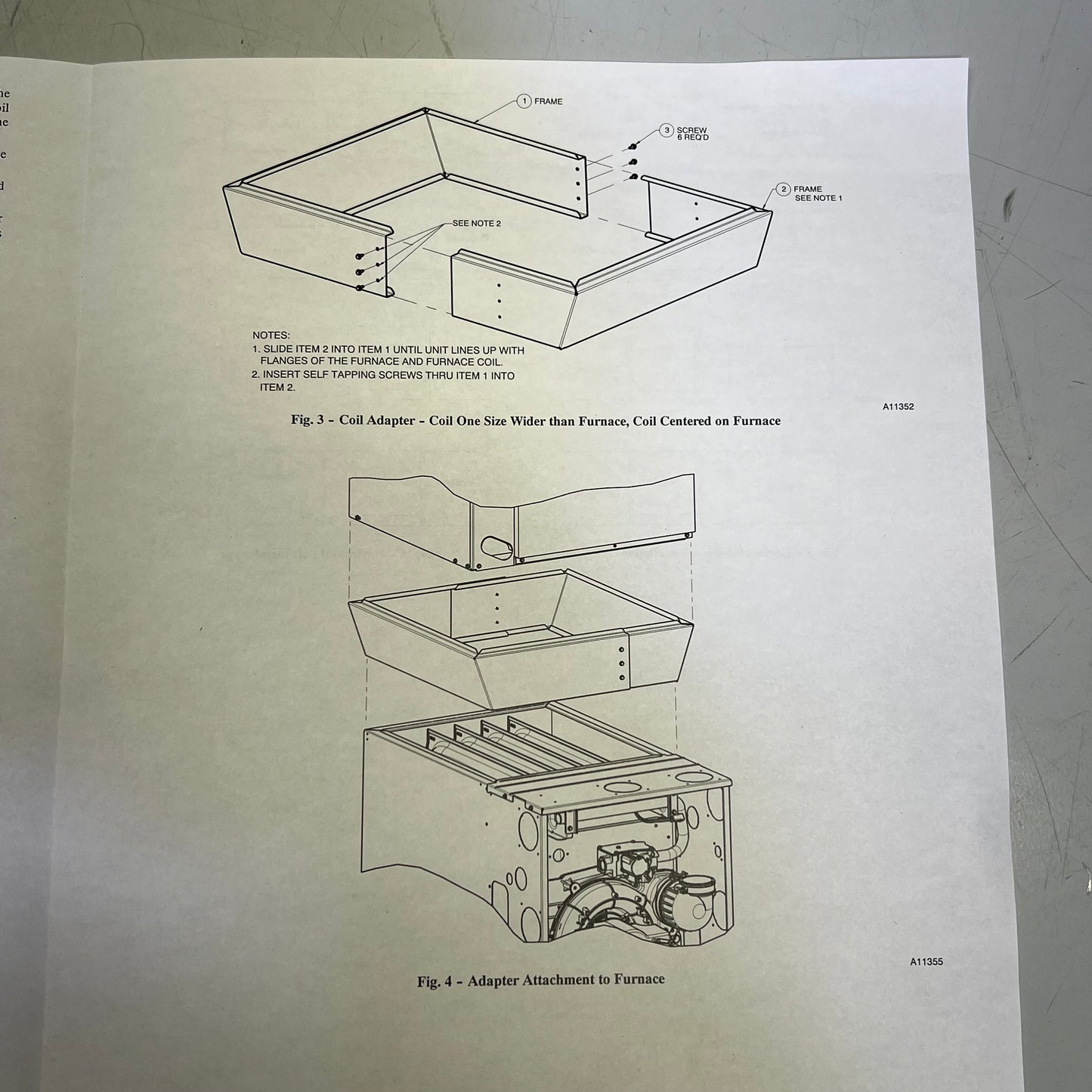 CARRIER Single Offset Coil Adapter Kit Fits Bryant, Payne & Carrier KGADA0201ALL