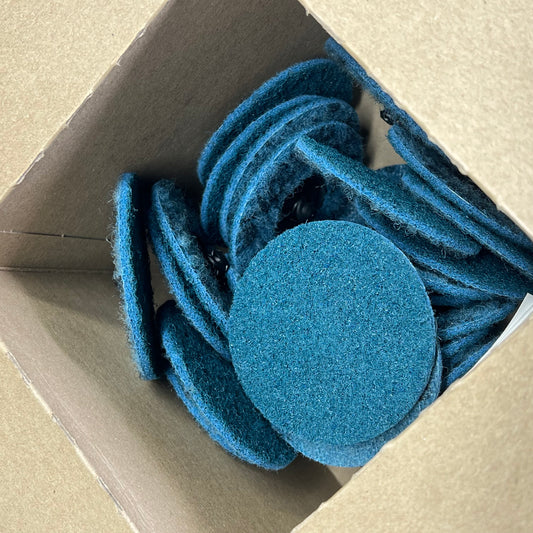 SCOTCH-BRITE (25 PACK) Roloc Surface Conditioning Disc 3" Blue 051131-07513