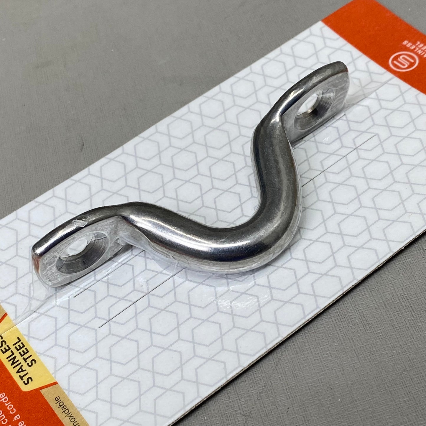 NATIONAL HARDWARE (5 Pack) Rope Loop Stainless Steel 3/4"x2-1/4" Grey N100-363