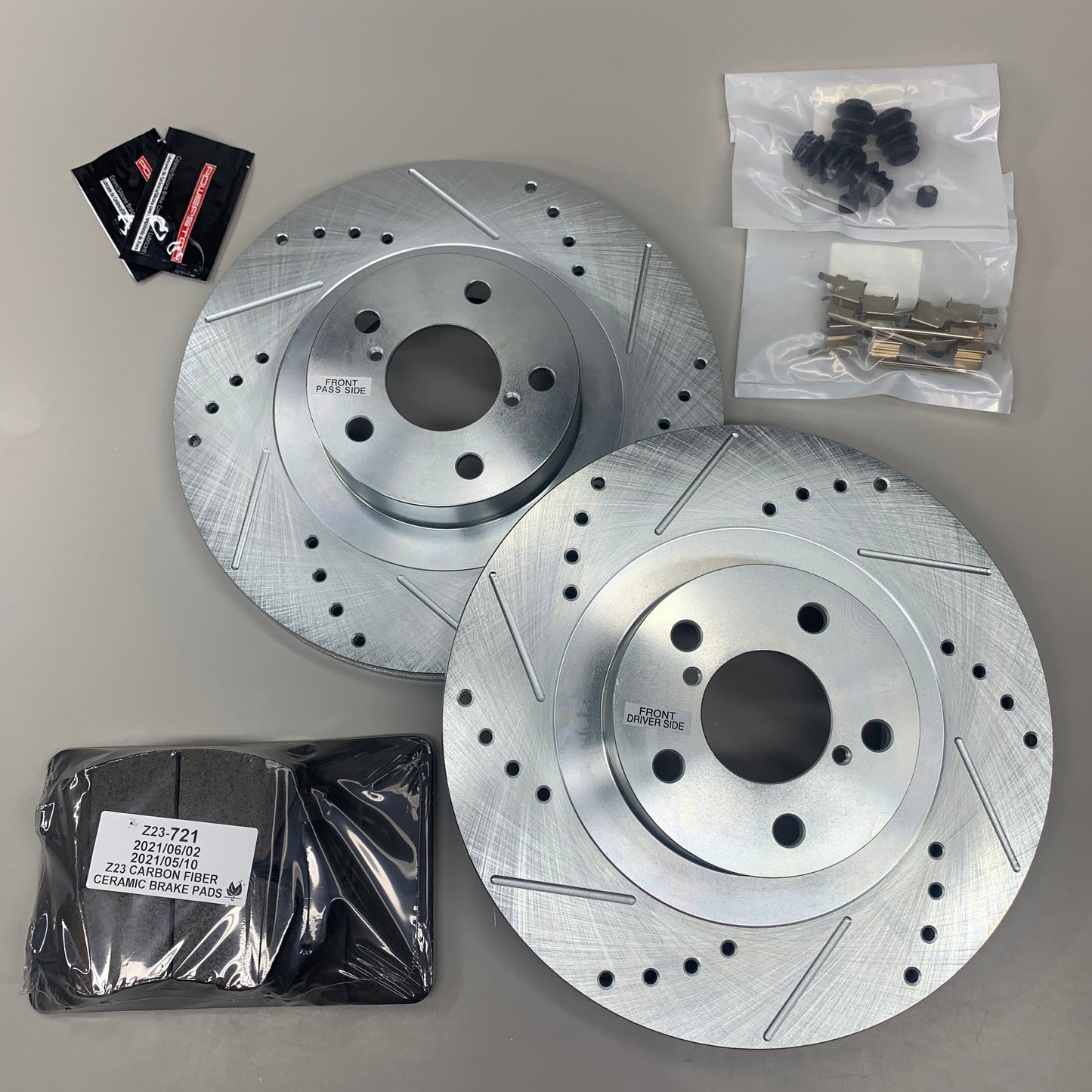 POWERSTOP Brake Systems Z23 Evolution Sport Brake Upgrade Kit Front K2369