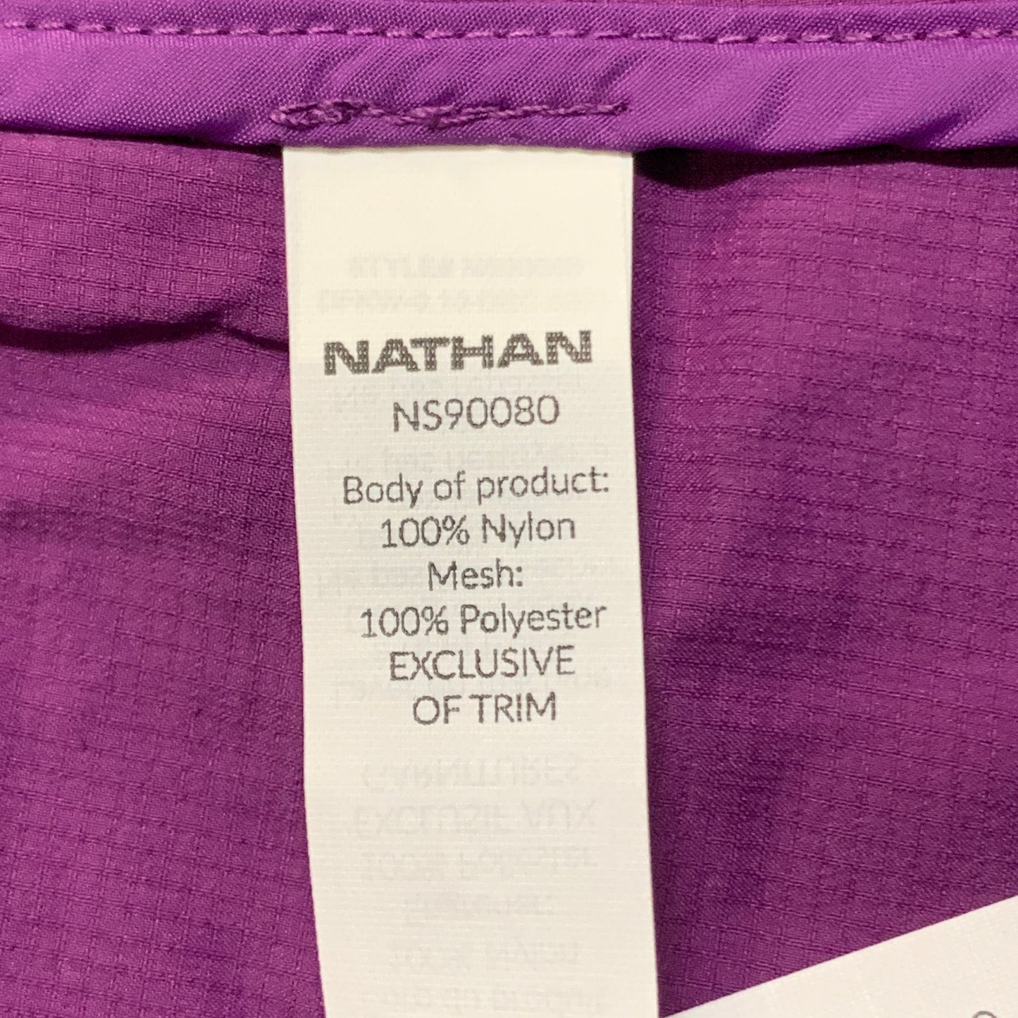 NATHAN Stealth Jacket W/ Hood Women's Plum Size XS NS90080-70030-XS