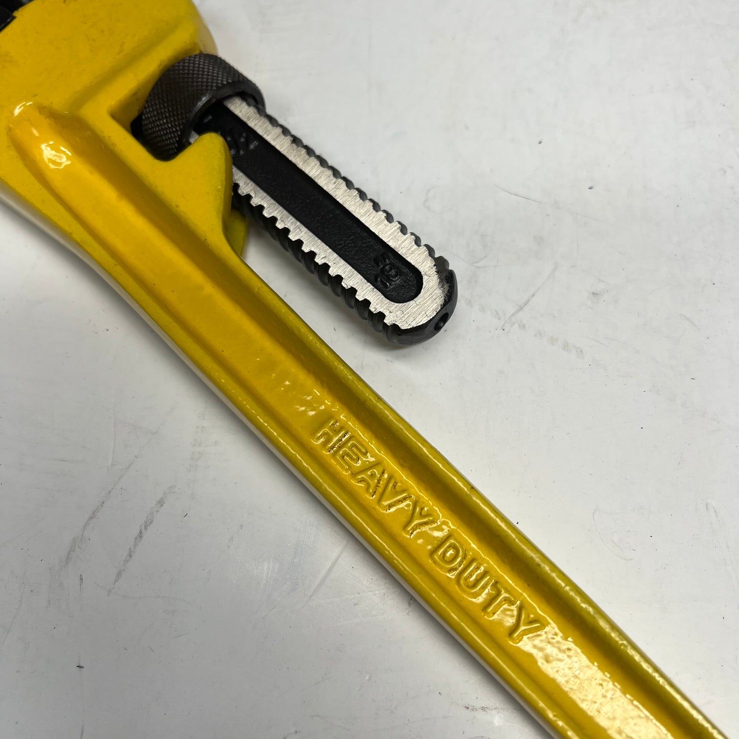 Professional Grade Plumbing Tool Sturdy Cast Iron Housing 18" Yellow 61255
