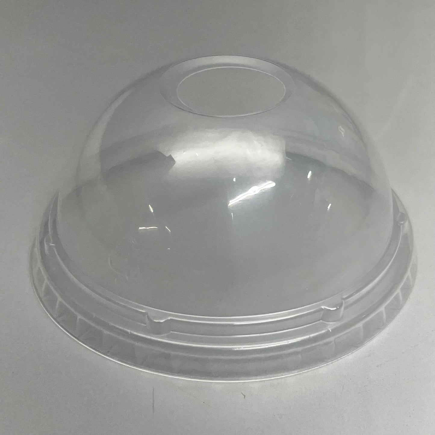 PACTIV EVERGREEN Dome Lids with Hole Fits 16, 24, 26 oz Cold Cups Clear USPACLLC31