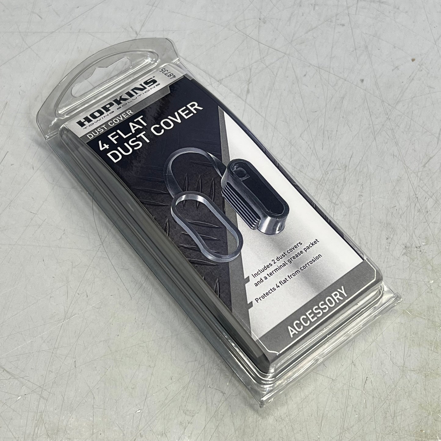 HOPKINS (6 PACK) Towing Solutions 4-Wire Flat Waterproof Dust Covers 48735