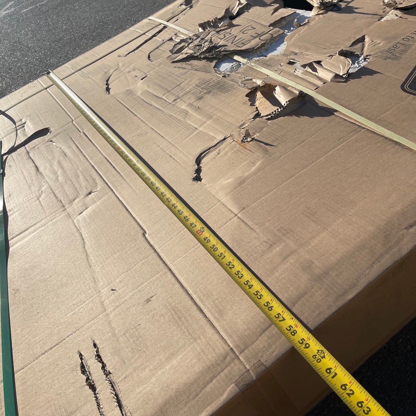 ZA@ Pallet of HATHAWAY Augusta Pool Table Mahogany Finish 8 ft BG2527A (New, 1 of 2 boxes)