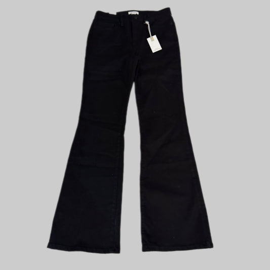 GOOD AMERICAN Good Classic Bootcut Jeans Women's Sz 8 Black001 GCB47SBTE