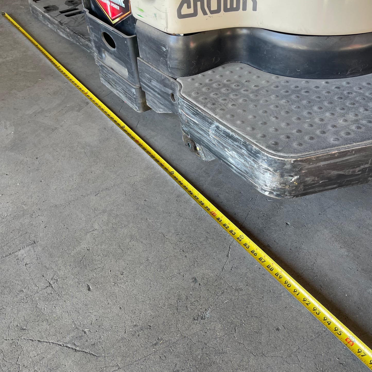Z@ CROWN End Control Electric Pallet Jack PE 4500 Black & Grey (Used, Working)