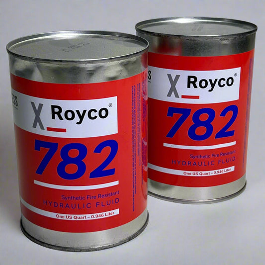 ROYCO (2 PACK) Hydraulic Fluid 0.946L, Red 782