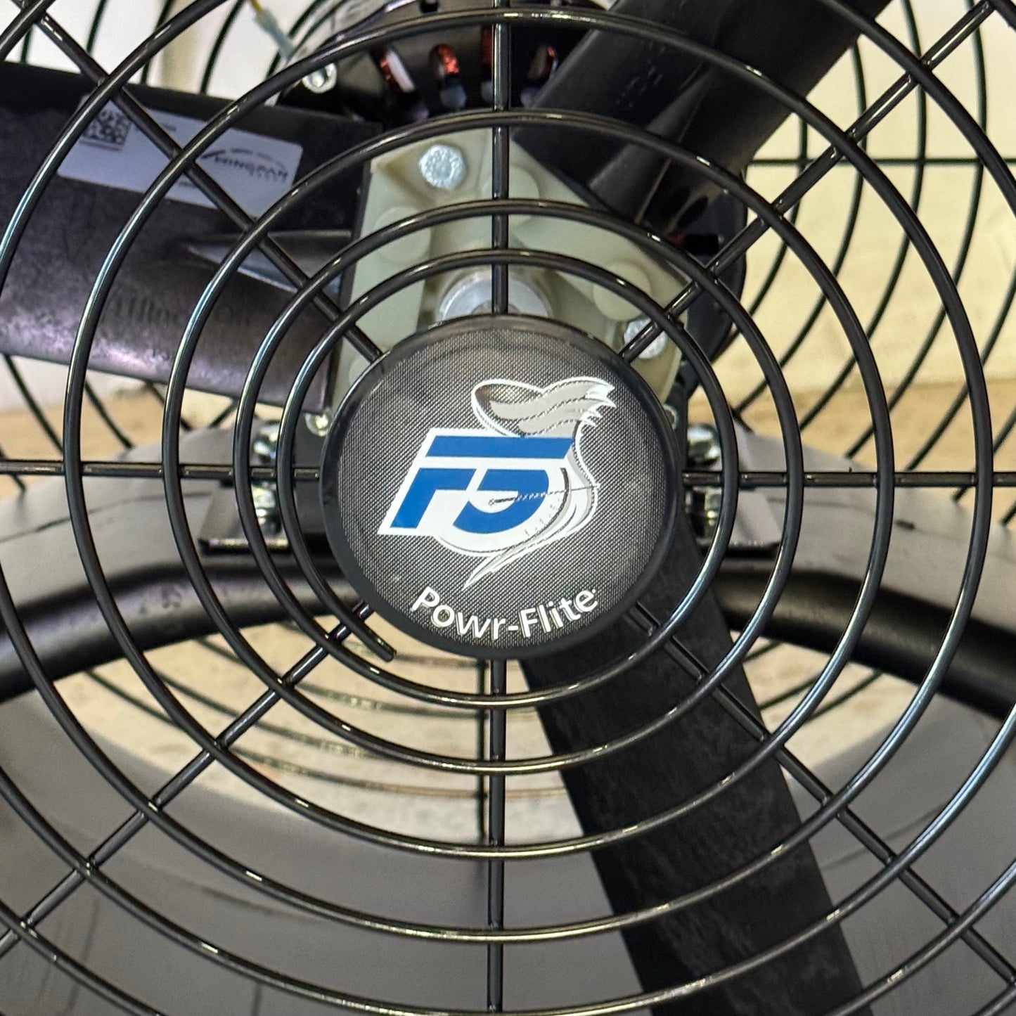 POWR-DRYER Commercial Axial Fan 20"L x 15"W x 21"H Black PDF5DX