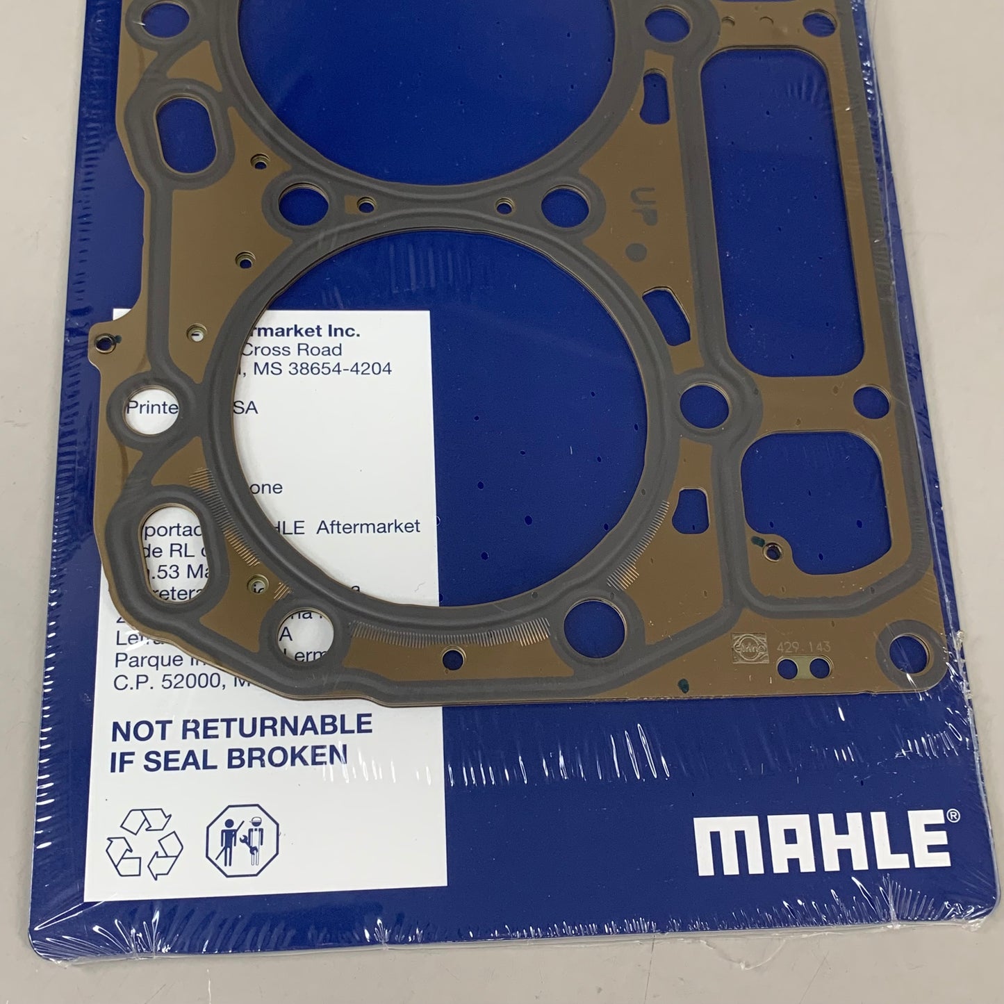 MAHLE Grade C Cylinder Head Gasket For Chevy 55524
