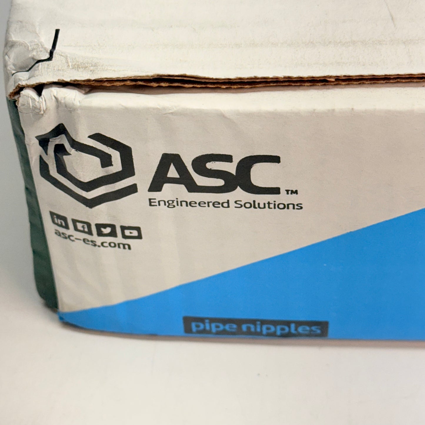 ASC (25 PACK) Pipe Nipple:Black Steel Male, 2 In Nominal, 3 In Lg 0330757709