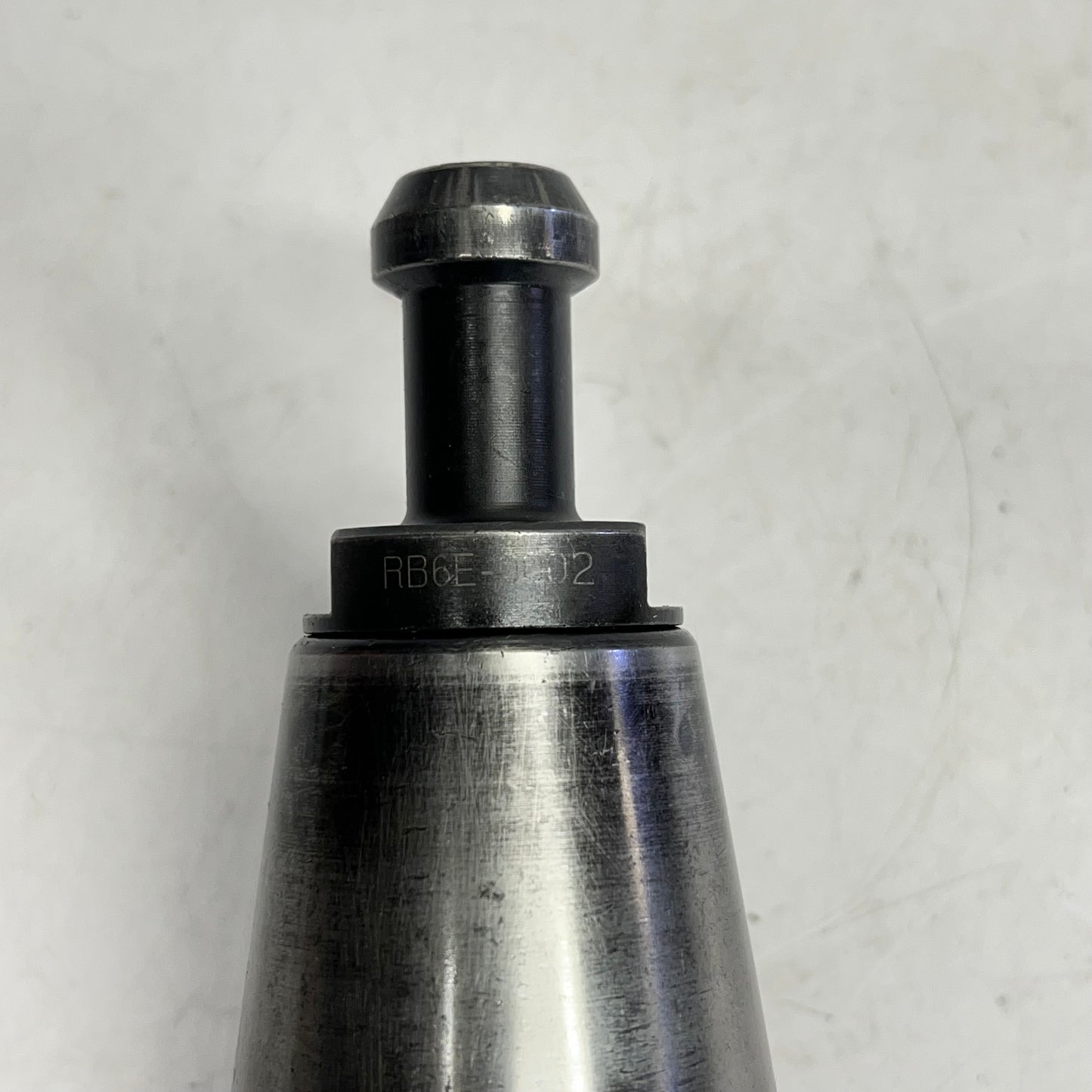 Cat 50 End Mill Holder & Retention Knob  ~1/2" Bit Hole Dia (Used)