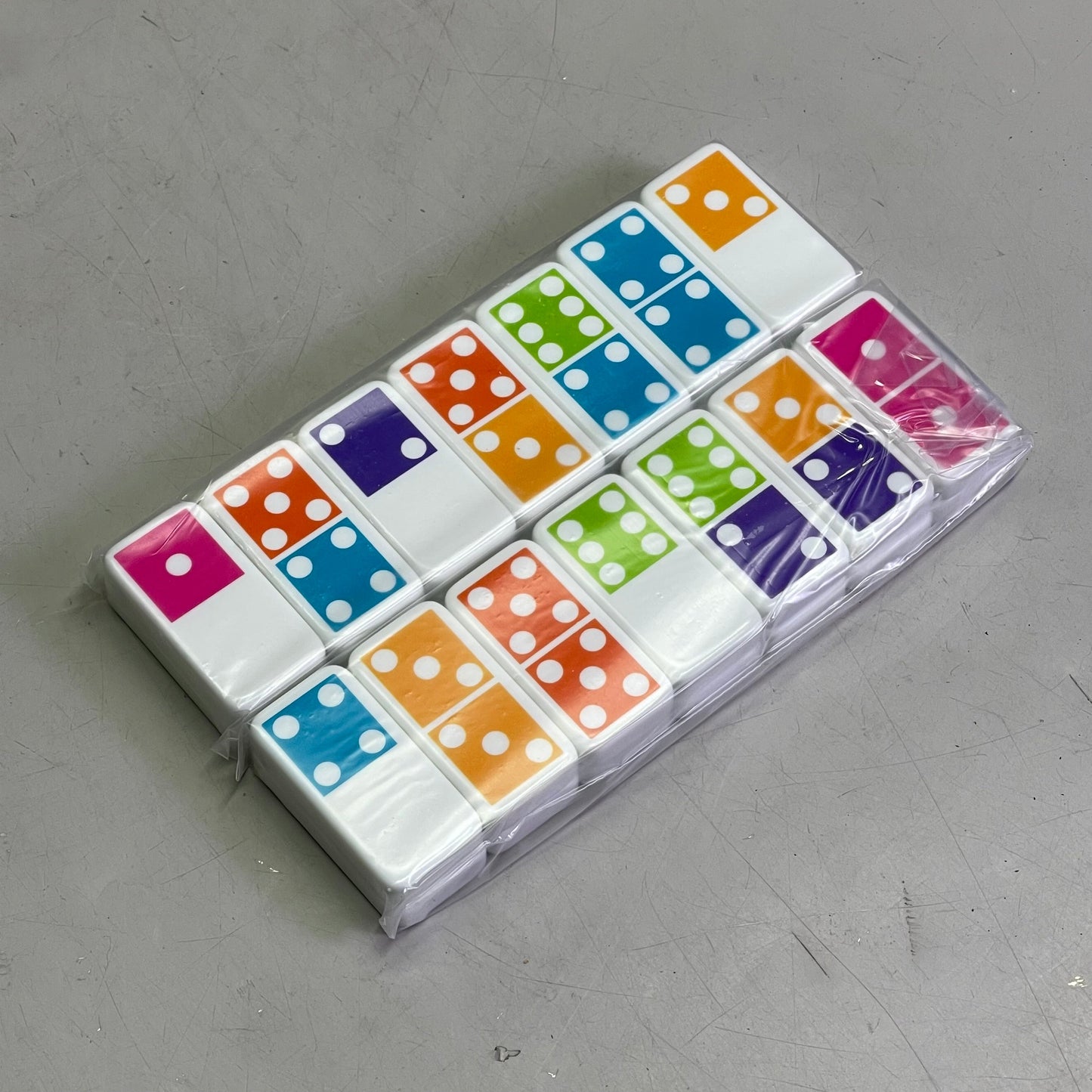 ZA@ MELISSA & DOUG Dominoes Game 28 Pieces Multicolor Wood 30388 A