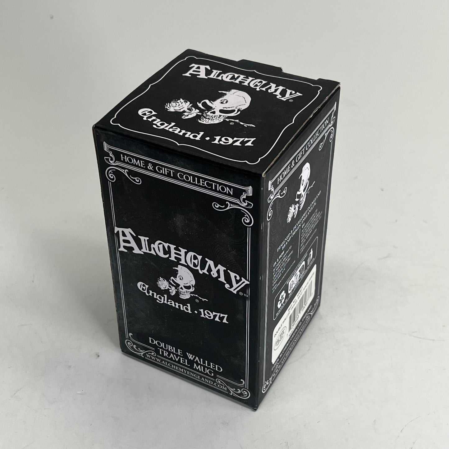 ALCHEMY Magic Brew Pagen Travel Mug Ceramic & Plastic 12oz Black MRDWM9