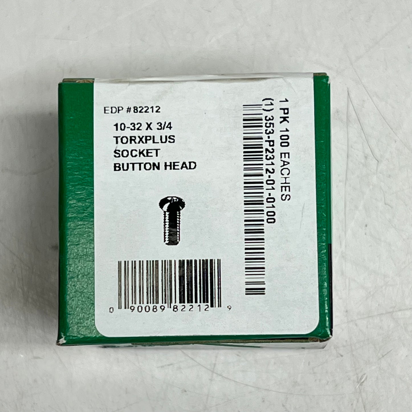 STANLEY (2 PACK) Button Head Socket Screw Alloy Steel 10-32 x 3/4" 353-2312-01