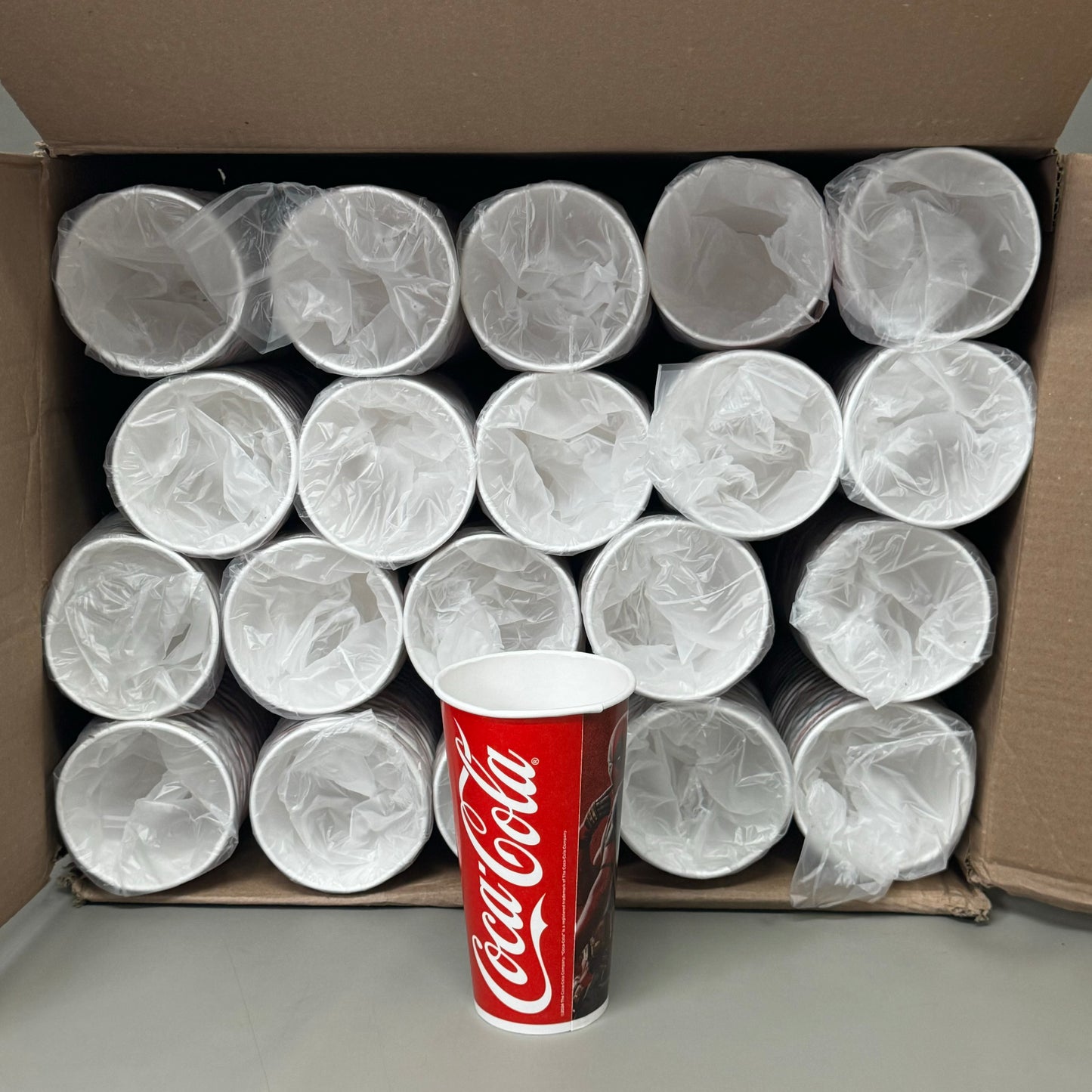 COCA-COLA / DEADPOOL & WOLVERINE (500 PACK) Collectible Paper Cups C32 (New Other)