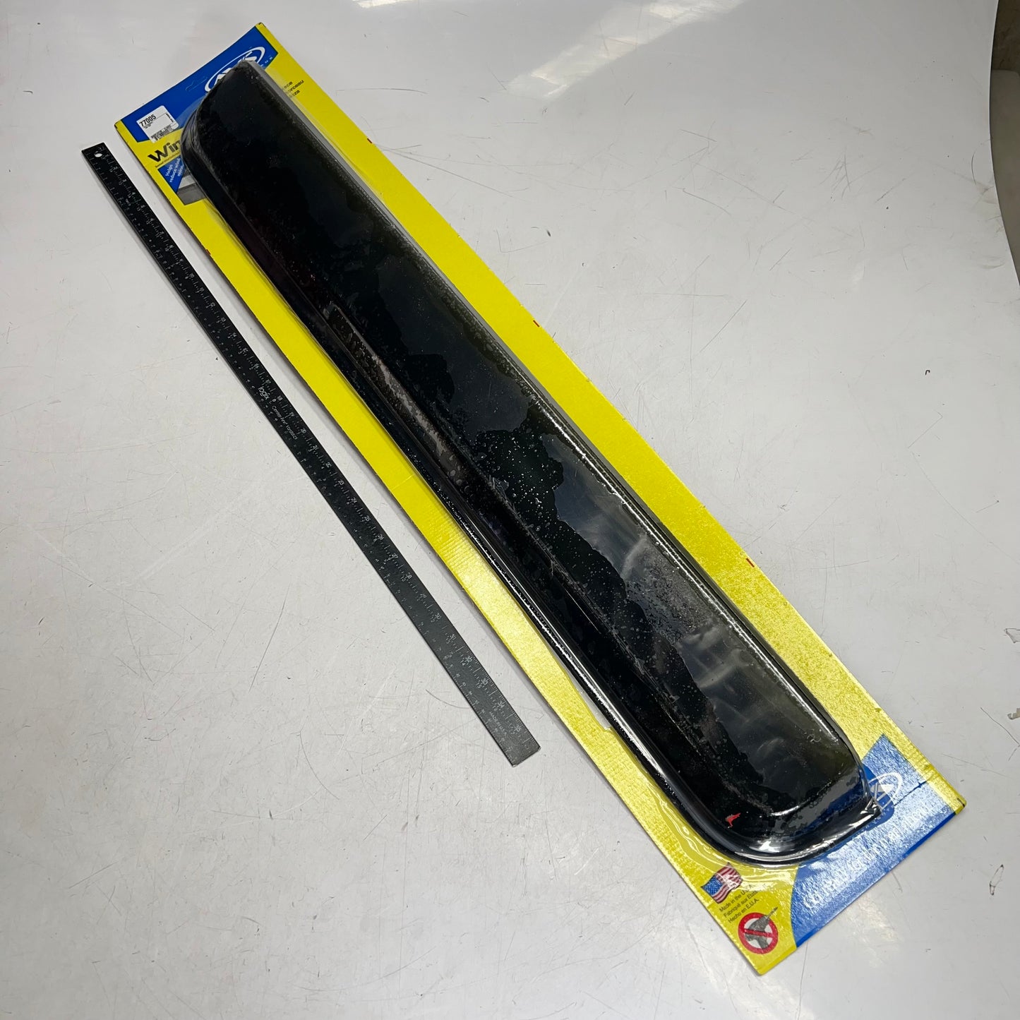 AVS Sunroof Wind Deflector  Universal 99-26 42"L x 6"W Dark Smoke Finish 77005